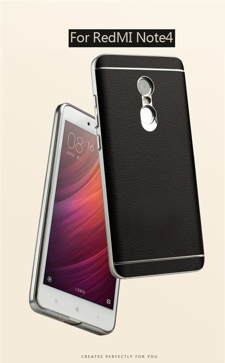 LUKSUSOWE ETUI CASE BUMPER XIAOMI REDMI NOTE 4