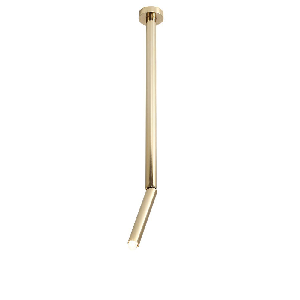 Deckenlampe PIPILO Gold 55 cm lang
