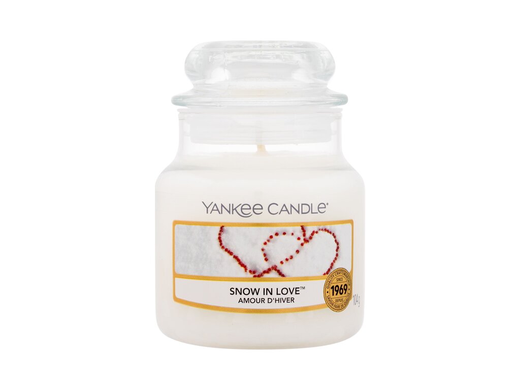 Świeczka zapachowa Yankee Candle Snow In Love Świeczka zapachowa Yankee Candle Snow In Love
