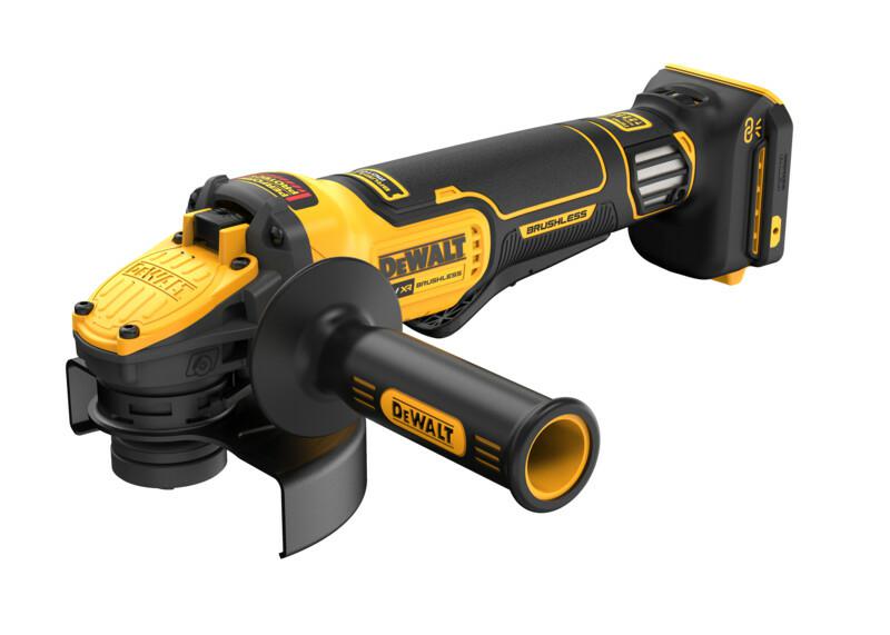 DeWalt DCG416VSN-XJ cordless angle grinder 125 mm 18V XR FlexVolt Advantage with variable speed without batteries and charger in box