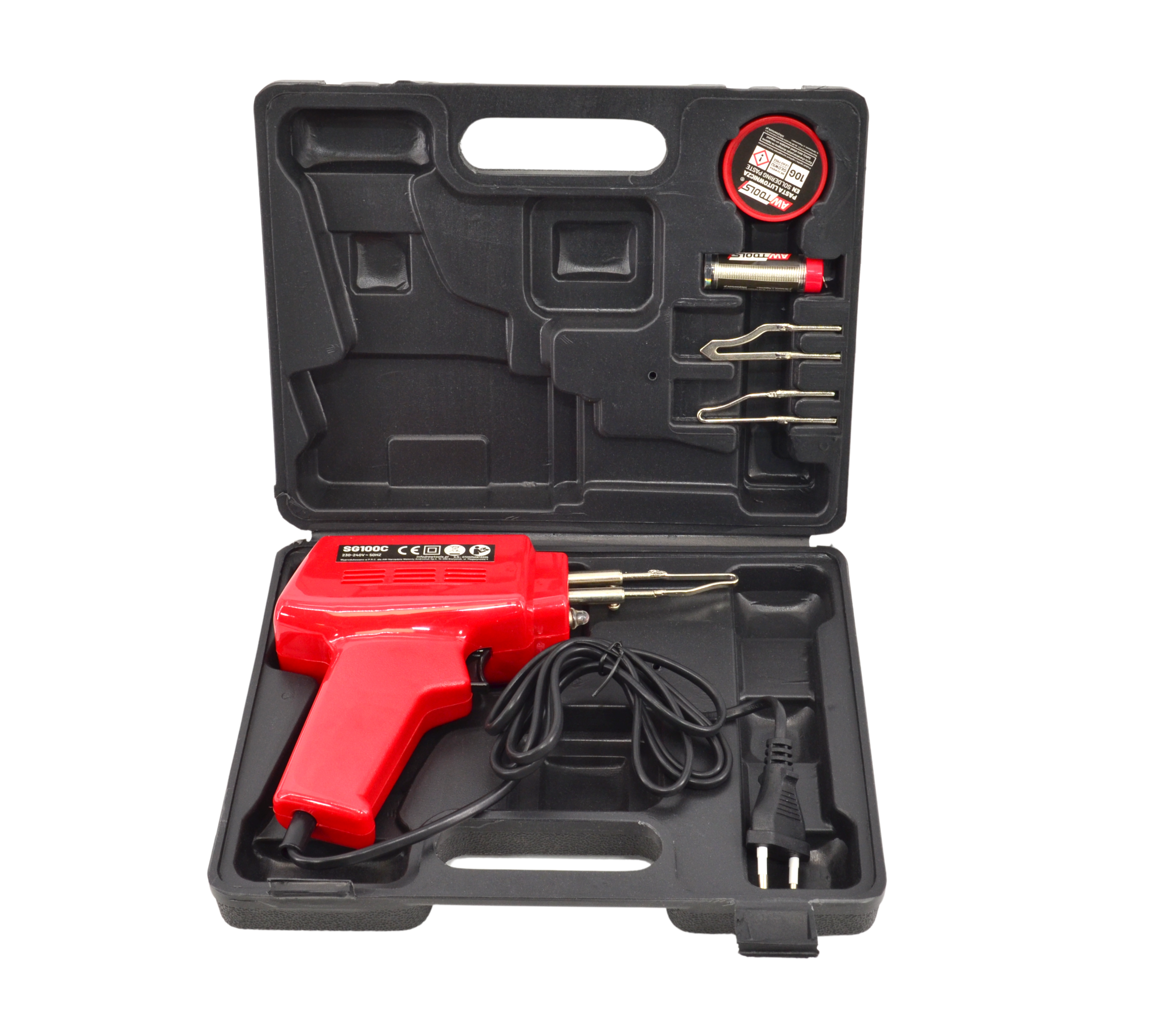 AWTOOLS LUTOWNICA TRANSFORMATOROWA 100W WALIZKA