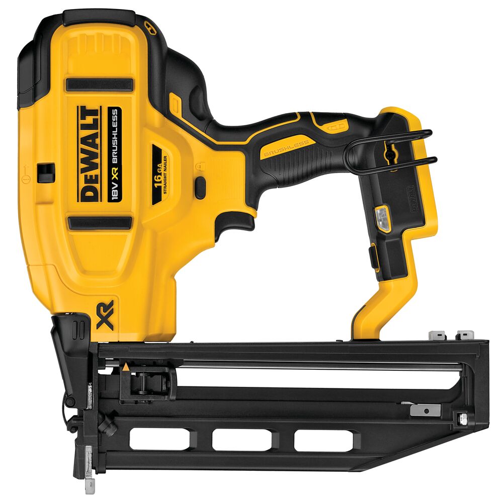 DeWalt DCN662N-XJ akumulatorowa gwoździarka do wykończeń 18V XR 32-64 mm z silnikiem bezszczotkowym bez akumulatorów i ładowarki w kartonie (2)