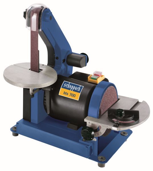 Scheppach BTS700 belt-disc sander 762x25.4 mm 125 mm 250W 230V in box SCH4903304901