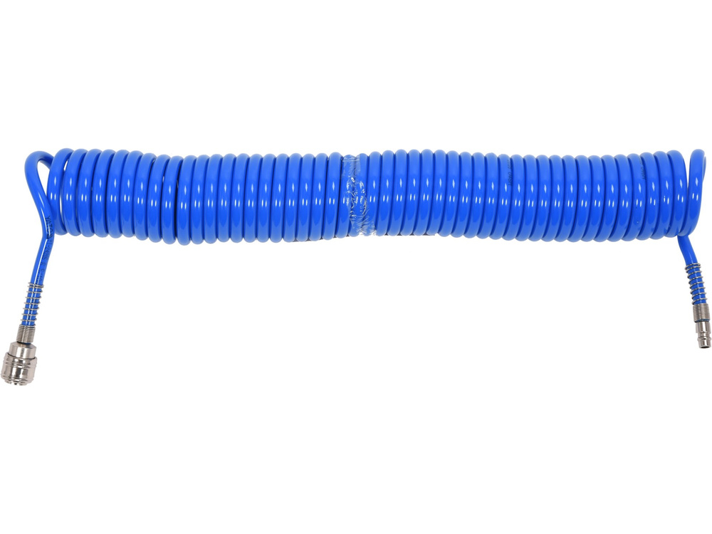 Yato YT-24205 spiral duct PVC pneumatic hose 6.5x10 mm 10 m polyurethane with connectors
