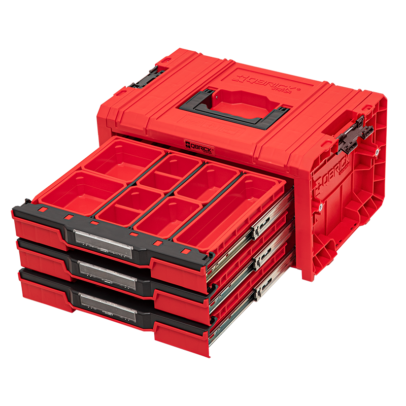 Qbrick System Pro Drawer 3 Toolbox Expert Red Ultra HD (5)