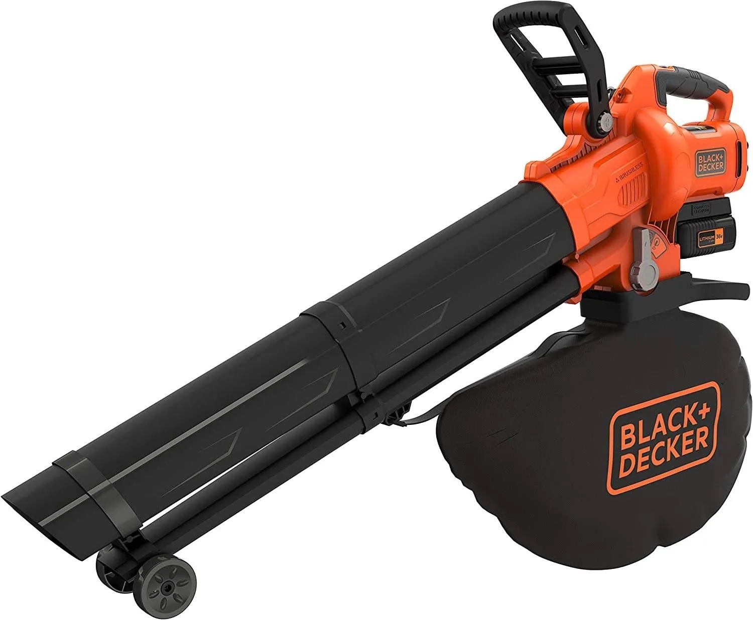Black&Decker BCBLV3625L1-QW cordless vacuum cleaner leaf blower 36V 1x2.5Ah Li-Ion 3 in 1 in box