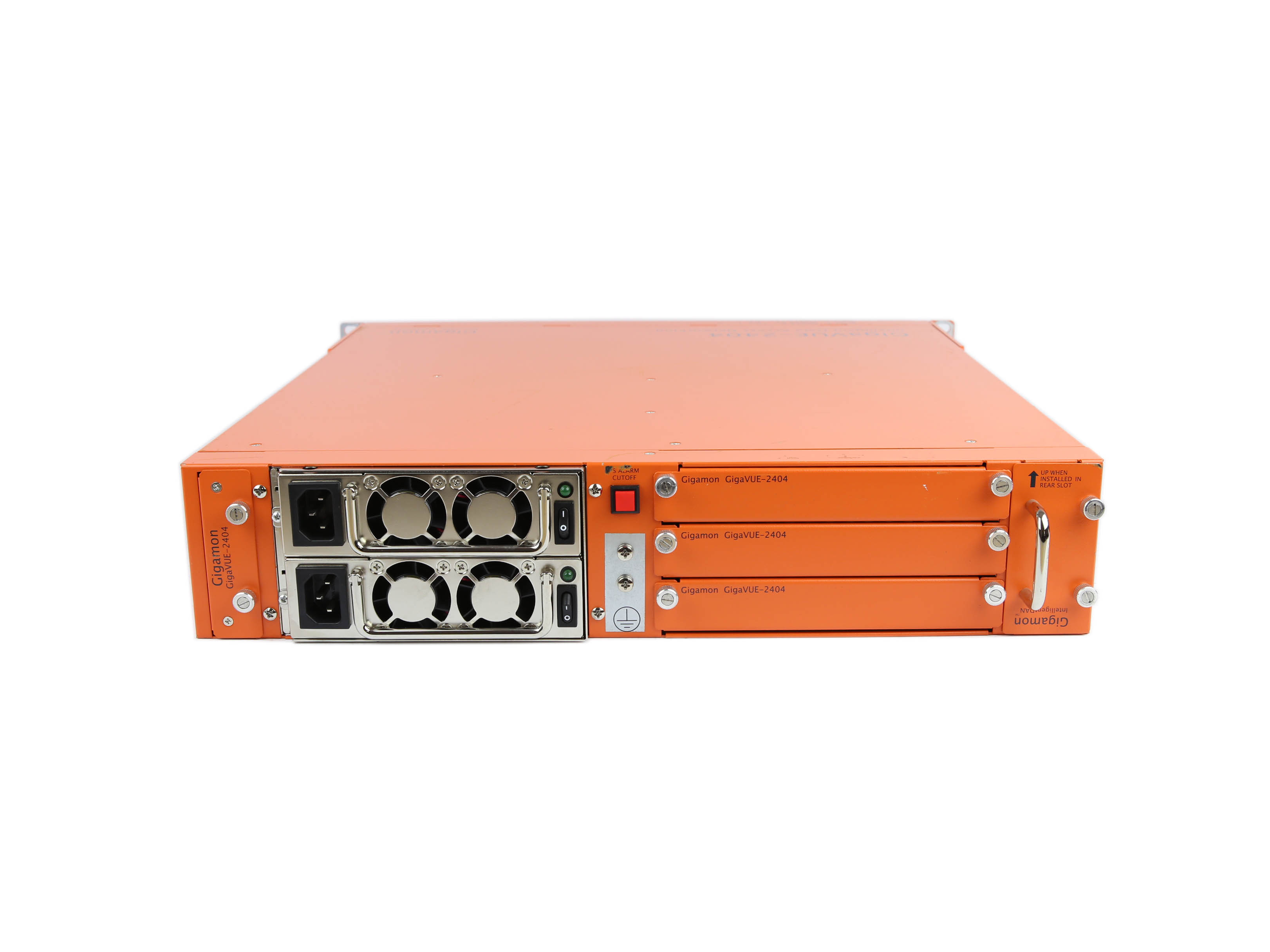 Firewall GIGAVUE-2404 GIGAVUE-2404MB 2X 10GIGATAP-4SR 2X MRW-6400P-R R Gigamon GigaVUE-2404 Intelligent Data Access Networking 4Ports SFP 1000Mbits 8Ports SFP+ 10Gbits And 2x 8 LC Splitter Ports Tap 4 Full Duplex 1Gbit Fibers 2x PSU 400W Managed Rails (5)