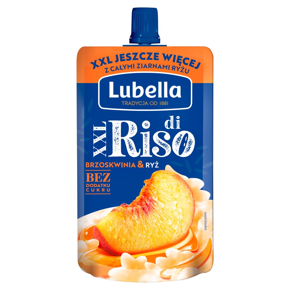 LUBELLA Di Riso XXL Przekąska brzoskwinia & ryż