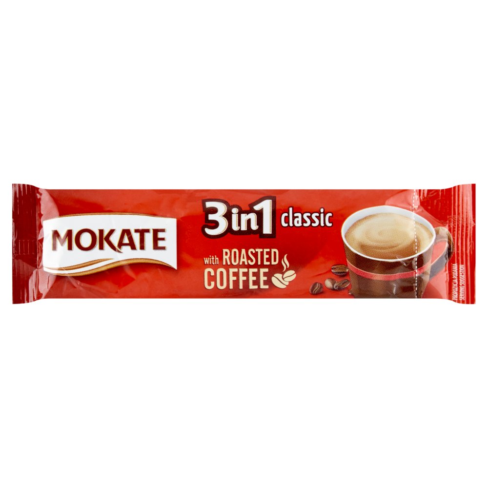 MOKATE 3in1 Classic Rozpuszczalny napój kawowy w proszku