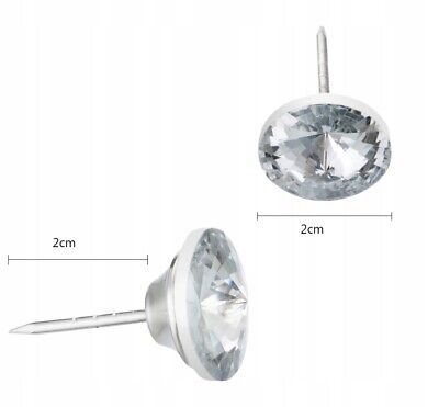 20 Ziernägel / Polsternägel Diamanten Kristalle Glamour (6) 20 Ziernägel / Polsternägel Diamanten Kristalle Glamour (6)