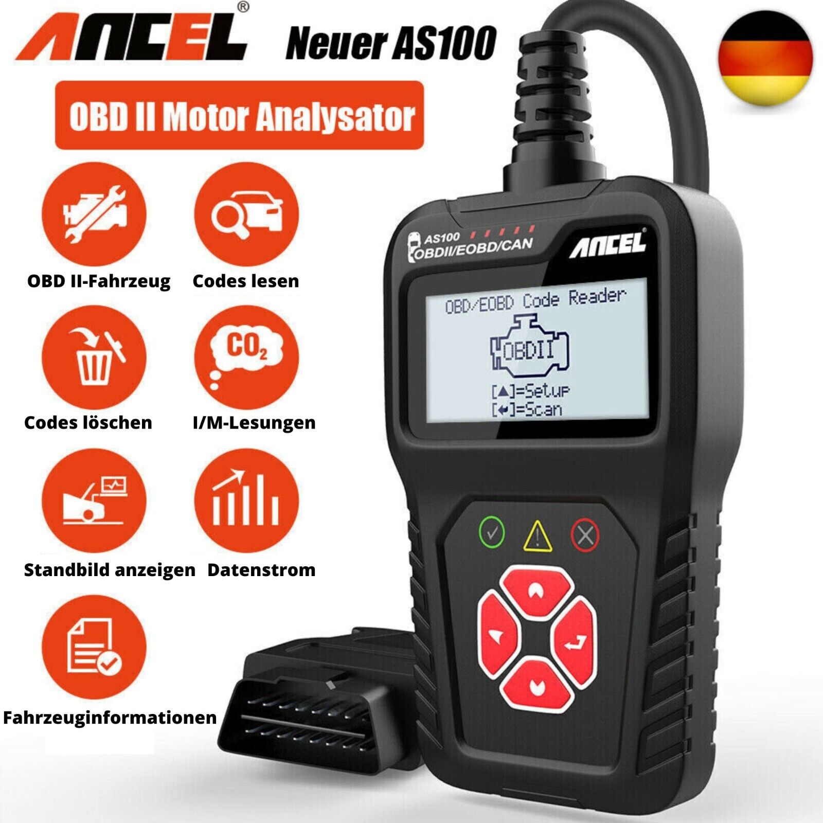 OBD2 Diagnosegerät Scanner Auto KFZ für Profi Diagnose Interface BMW OBD (1) OBD2 Diagnosegerät Scanner Auto KFZ für Profi Diagnose Interface BMW OBD (1)