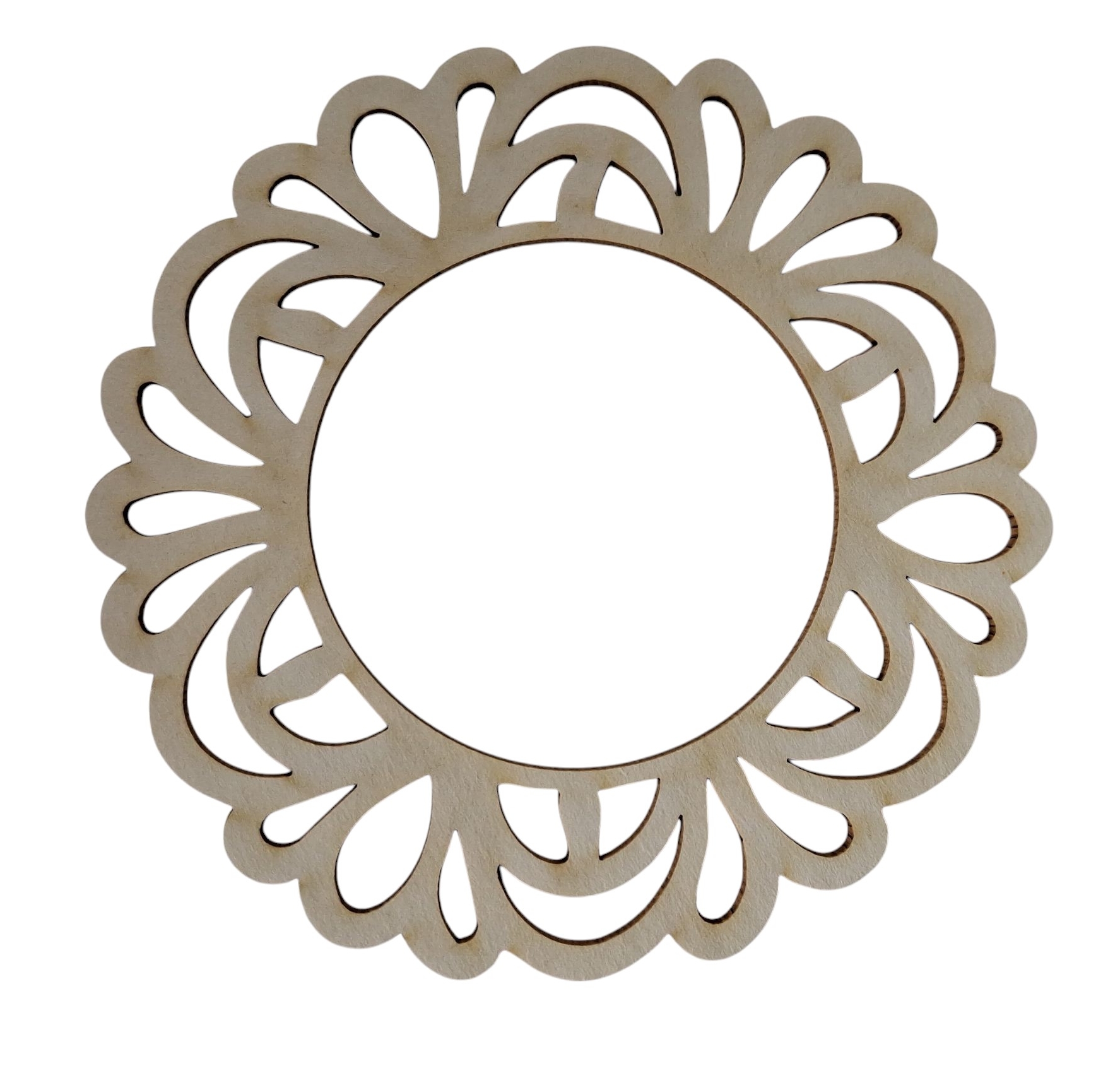 Chipboard wreath (L1301)