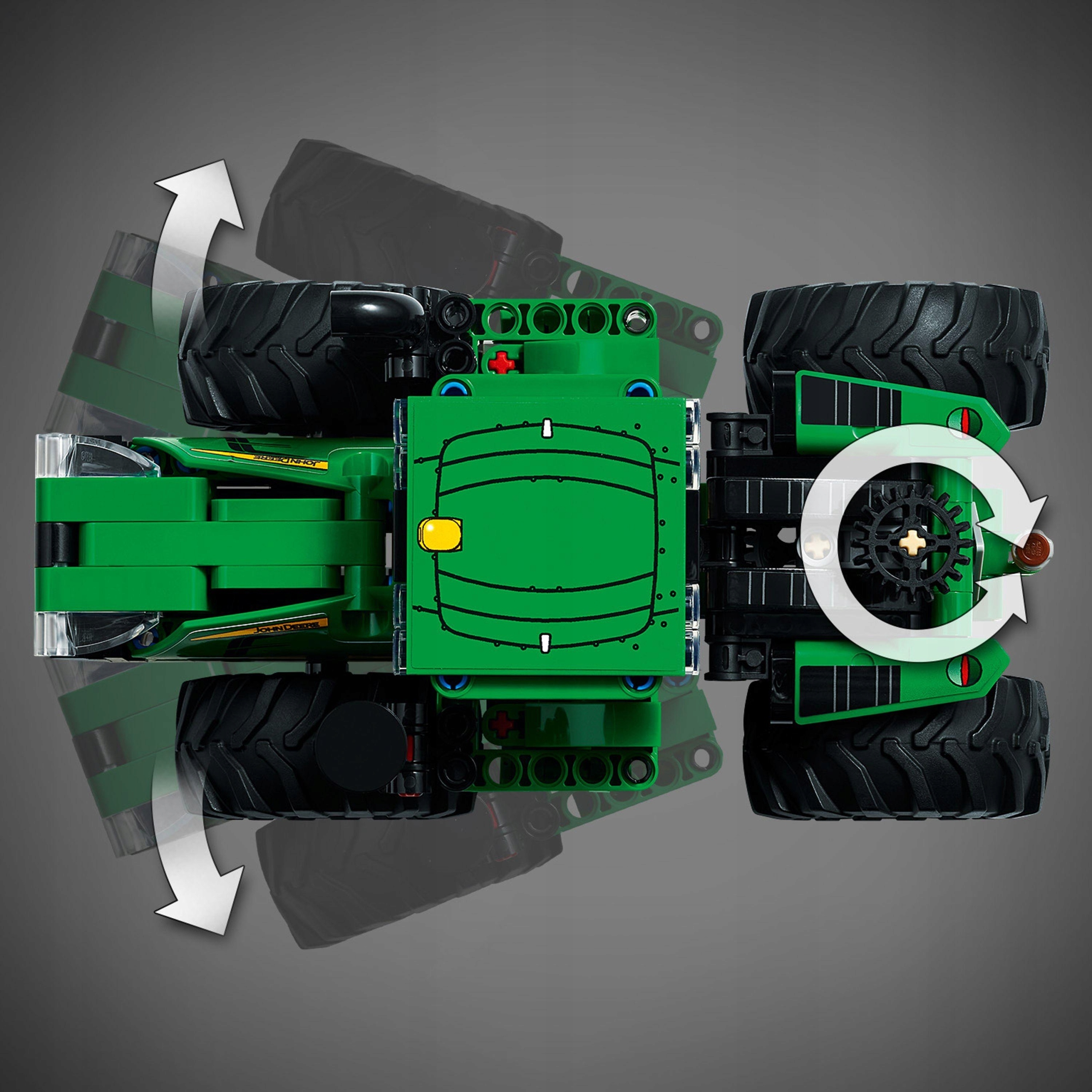 Lego TECHNIC 42136 Traktor John Deere 9620R 4WD (3)