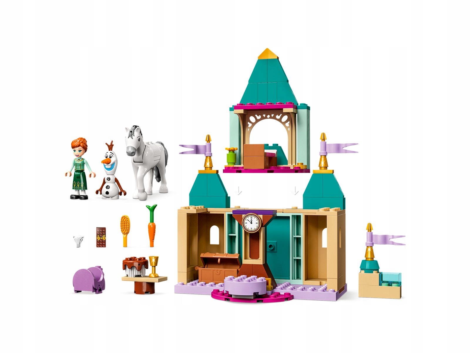 Lego DISNEY 43204 Zabawa w zamku z Anną i Olafem (3)