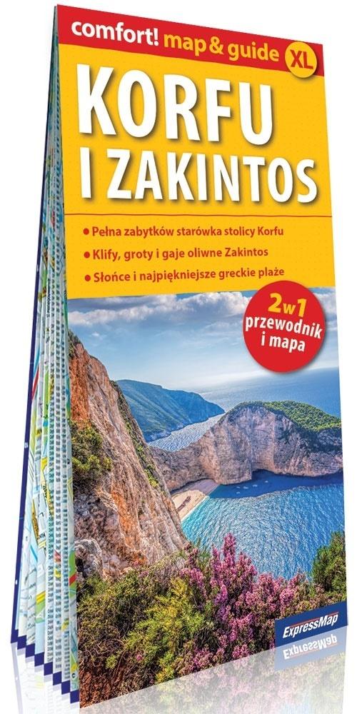Comfort! map&guide XL Korfu i Zakintos 2w1 Comfort! map&guide XL Korfu i Zakintos 2w1