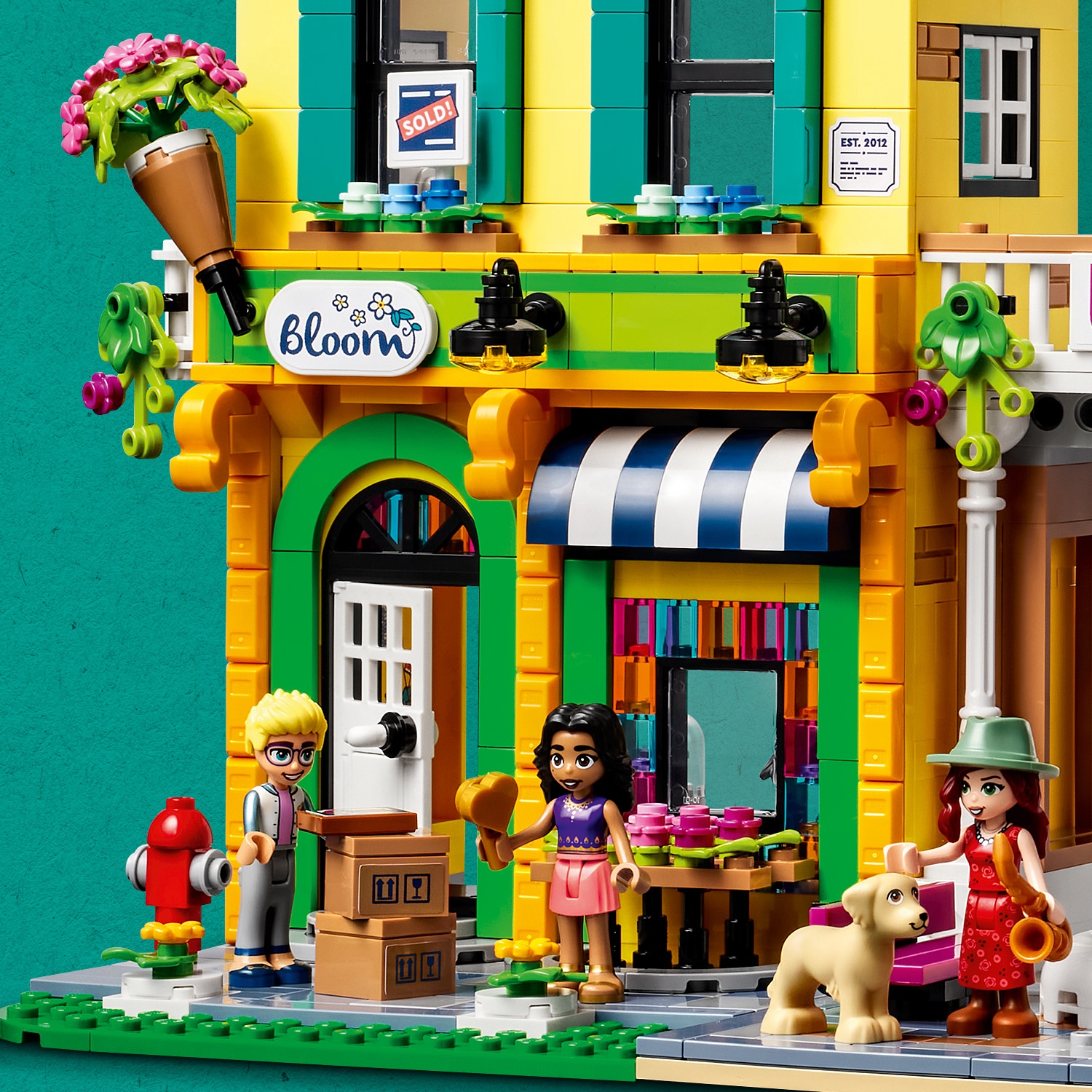 Lego FRIENDS 41732 Sklep wnętrzarski i kwiaciarnia (3)