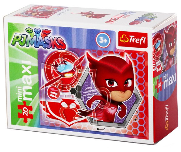 PUZZLE 20 EL MINI MAXI - Pidżamersi 3, TREFL 21040