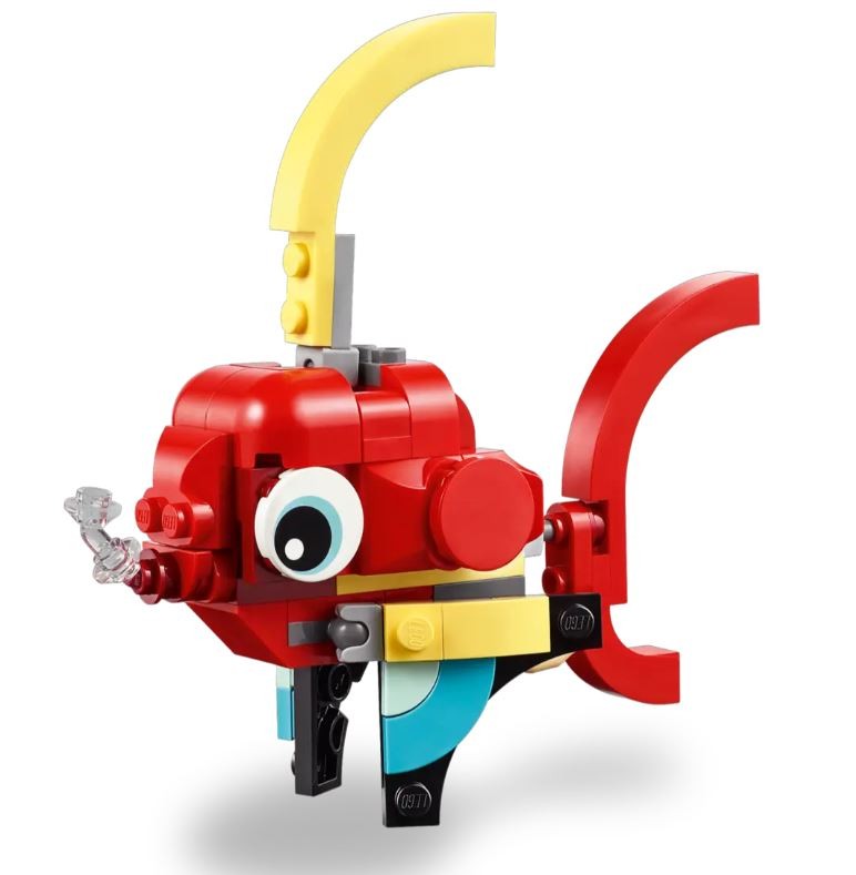 LEGO CREATOR 3w1 - Czerwony smok 31145 + TORBA PAPIEROWA LEGO (3)