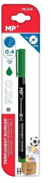 Marker permanentny 0,4mm do CD/DVD zielony