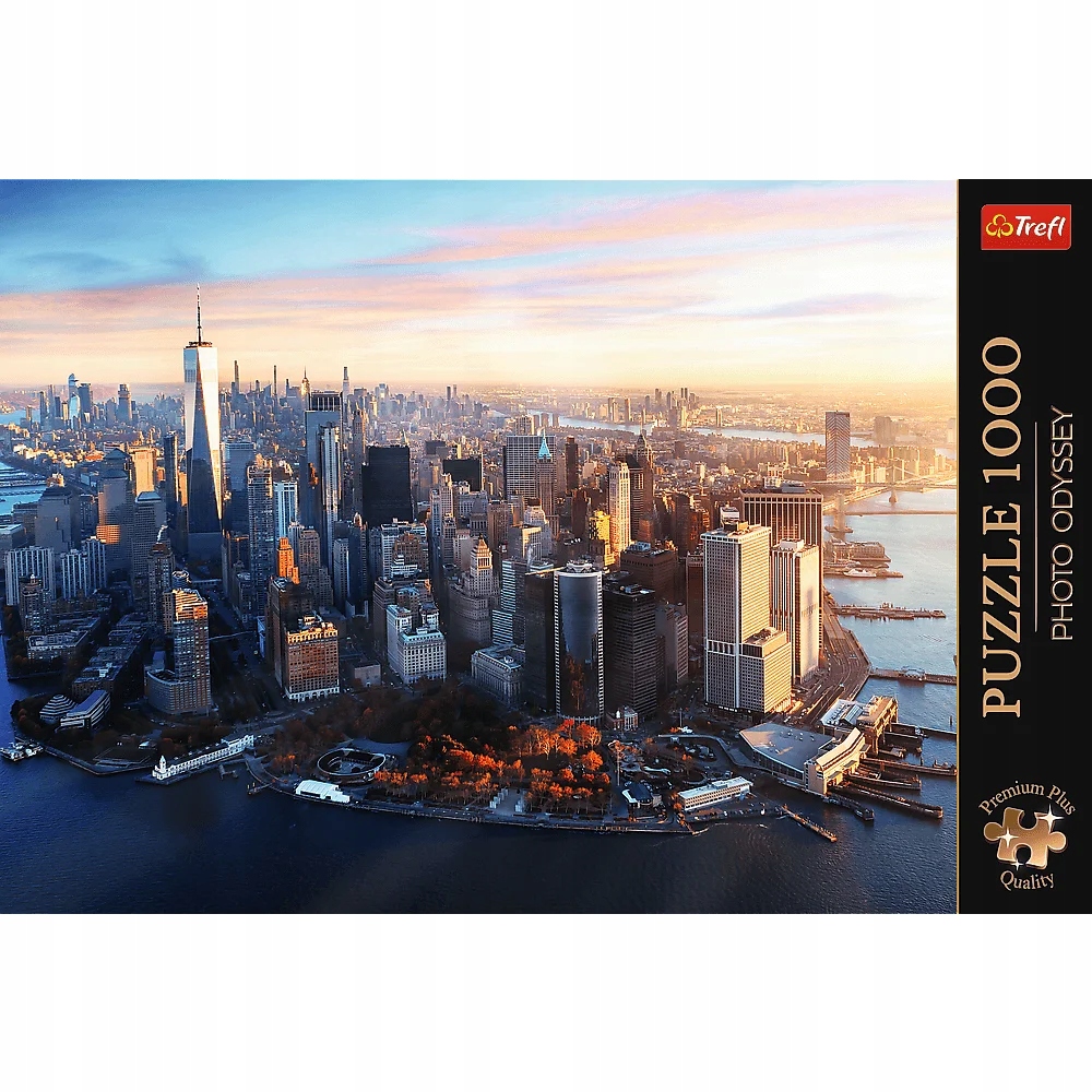 Puzzle 1000 Manhattan, Nowy Jork TREFL (3)