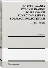 Postępowania dyscyplinarne w spr. funkcjonariuszy