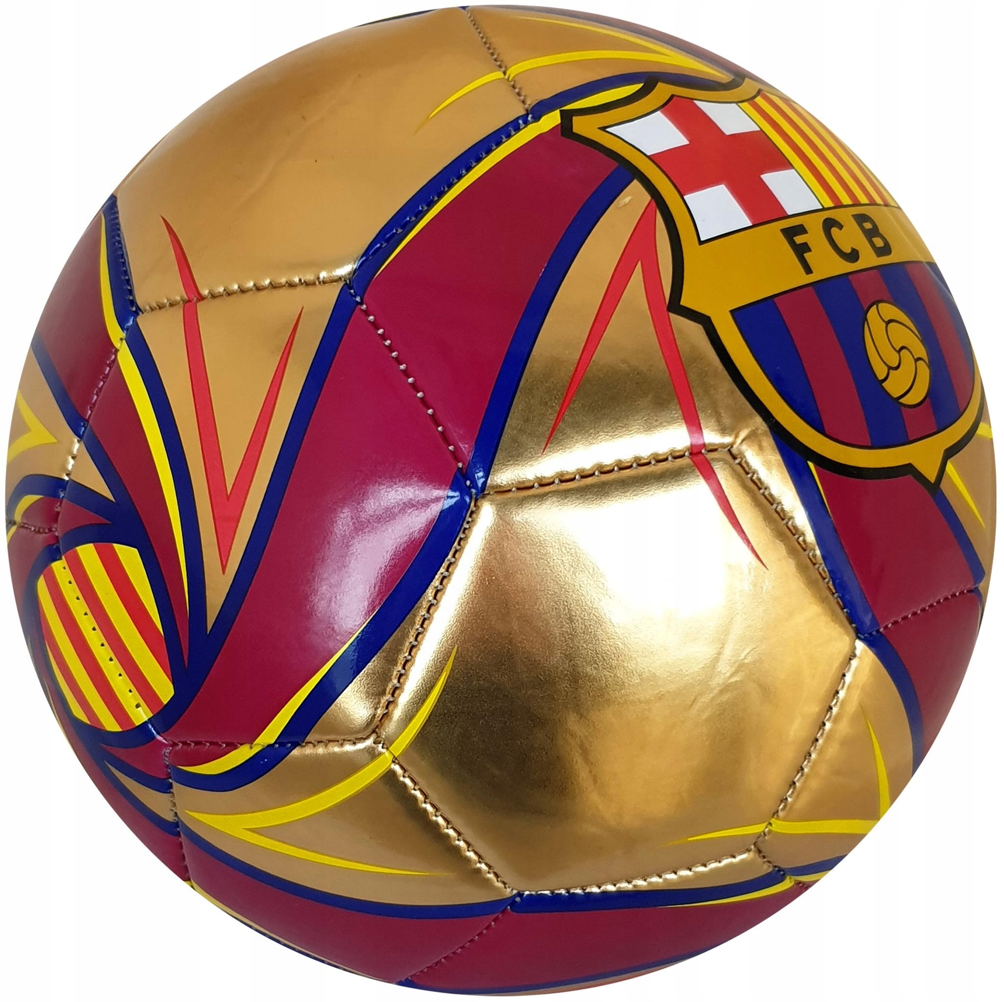 Piłka nożna FC Barcelona Star Gold size 5 (3)