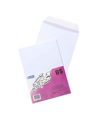 Koperta biała B5 25x17,6cm 50szt BANTEX