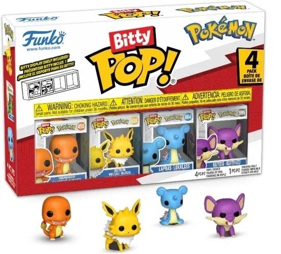 Figurka Funko POP Pokemon: Charmander 4-pak mix