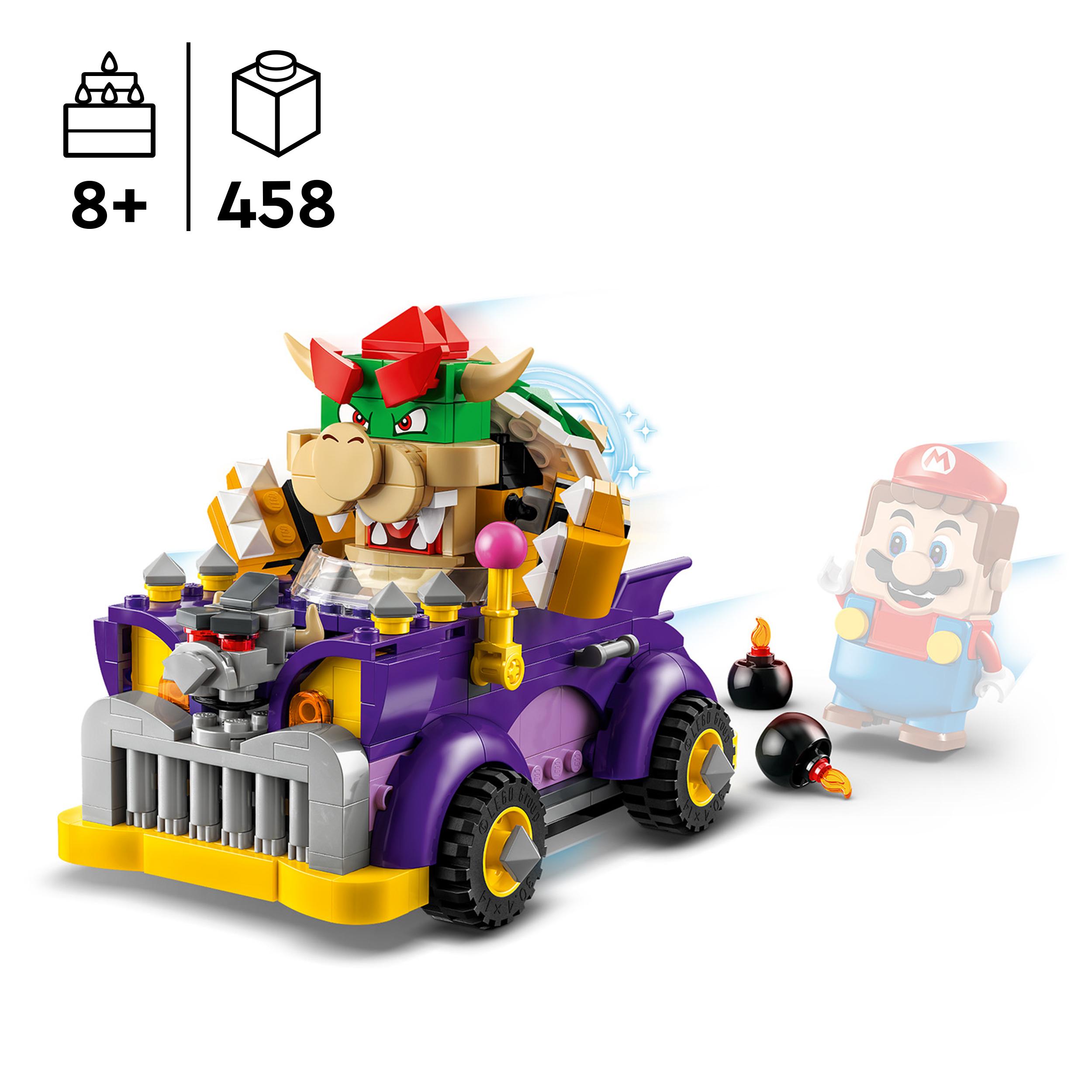 Lego SUPER MARIO 71431 Muscle car Bowsera (4)
