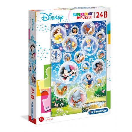 PUZZLE MAXI 24 EL - Disney Classic, CLEMENTONI