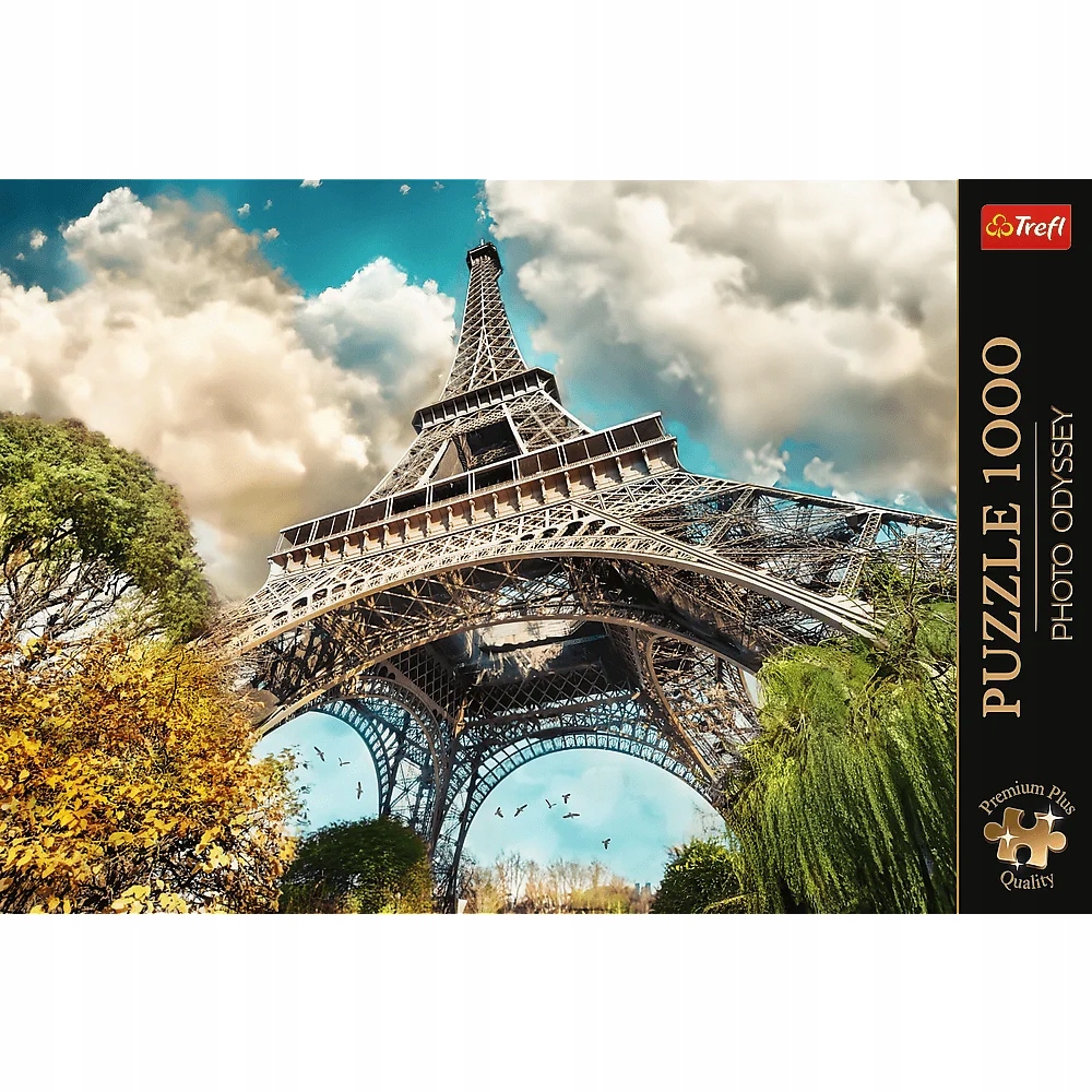 Puzzle 1000 Wieża Eiffel w Paryżu, Francja TREFL (3)