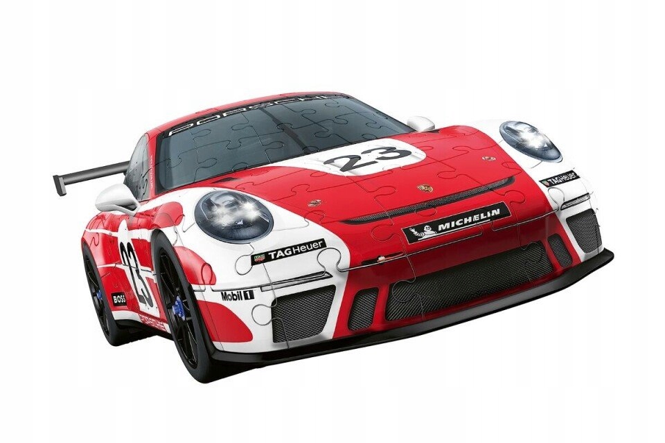 Puzzle 3D Pojazdy: Porsche 911 Salzburg Design (3)