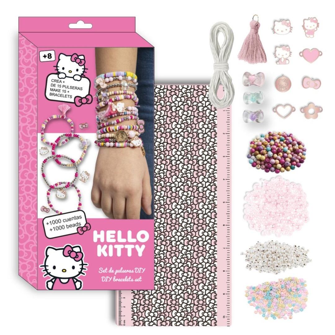 Zestaw do robienia bransoletek - Hello Kitty