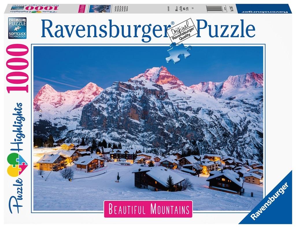Puzzle 1000 Bernese Oberland, Murren (3)