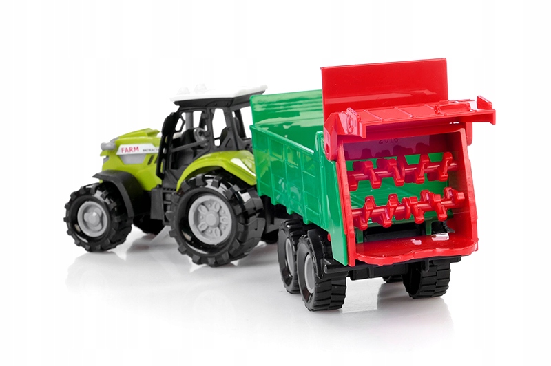 Mini farma Traktor z przyczepą (3)