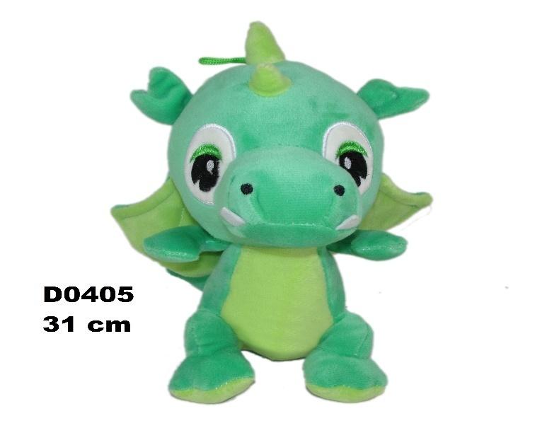 Smok jasny zielony 31cm