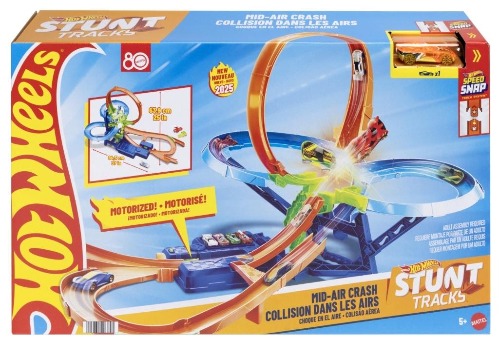 Hot Wheels Stunt Tracks Mir-Air Crash +auto 1:64 Hot Wheels Stunt Tracks Mir-Air Crash +auto 1:64