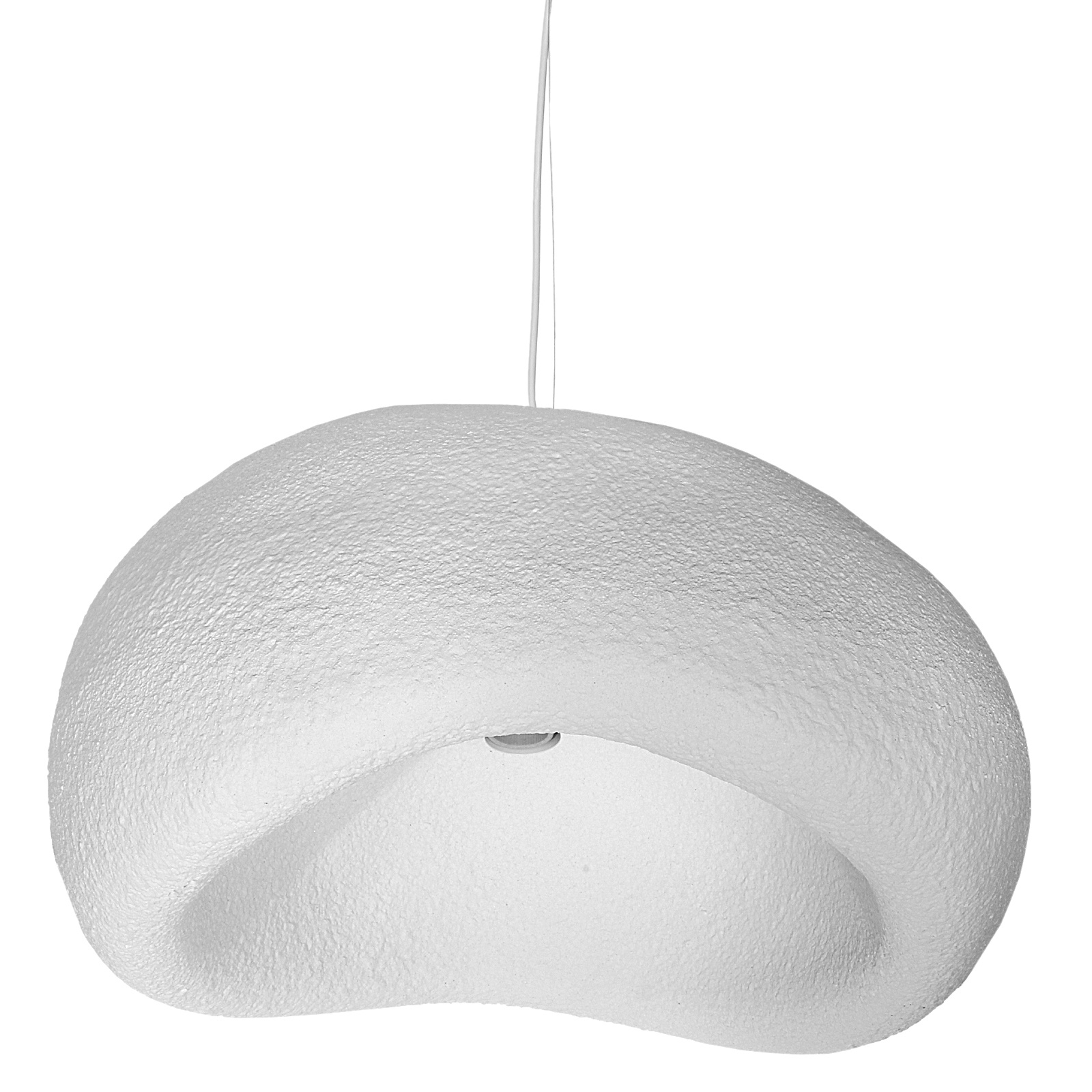 Nowoczesna lampa wisząca ZOLTA biła 70cm E27 IP20 (3)
