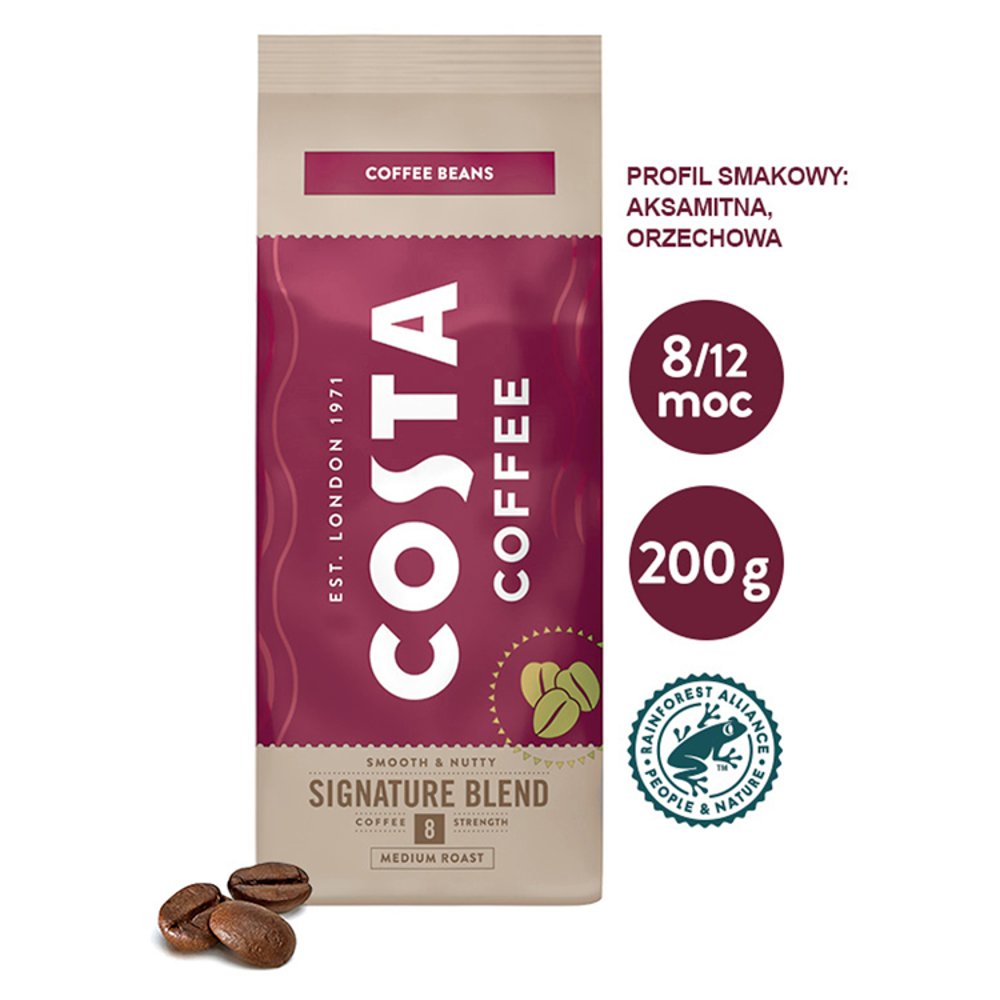 COSTA COFFEE Signature Blend Medium Roast Kawa ziarnista palona 200 g (3)