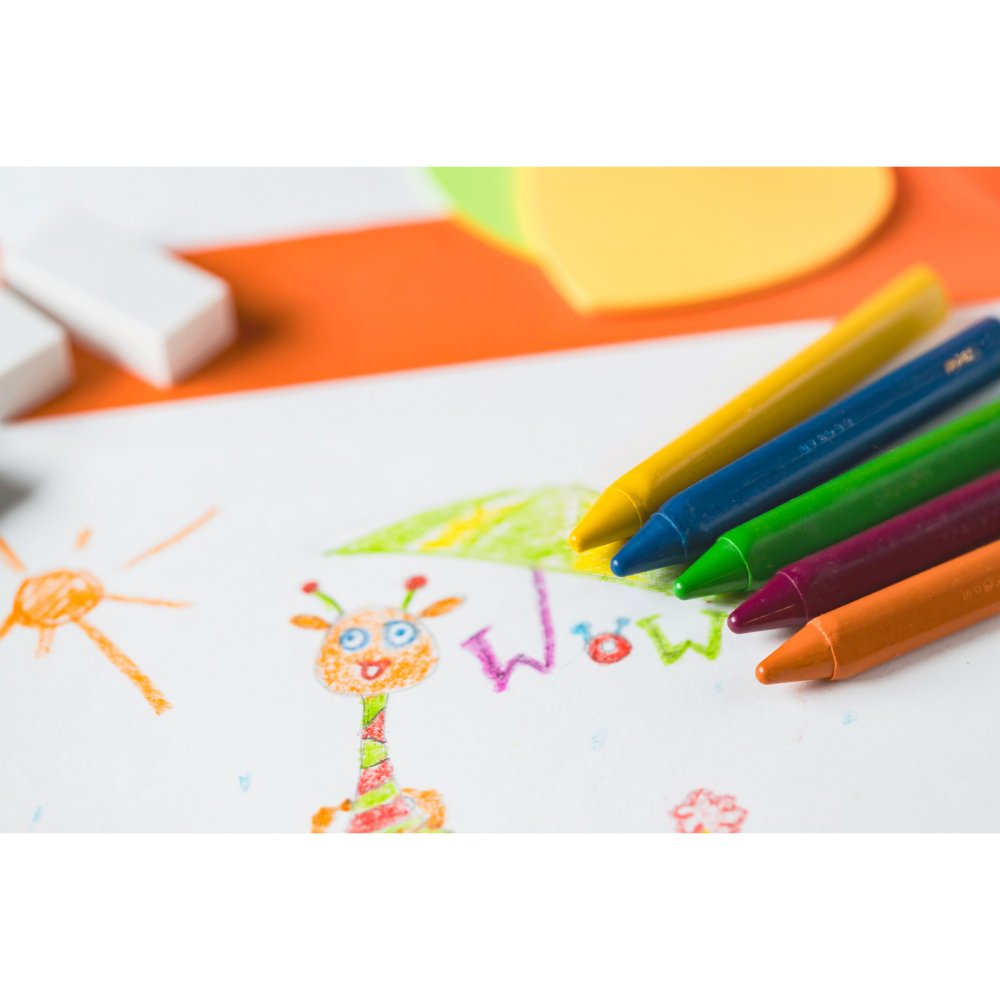 BIC KIDS Plastidecor Triangle Trójkątne kredki świecowe (9)