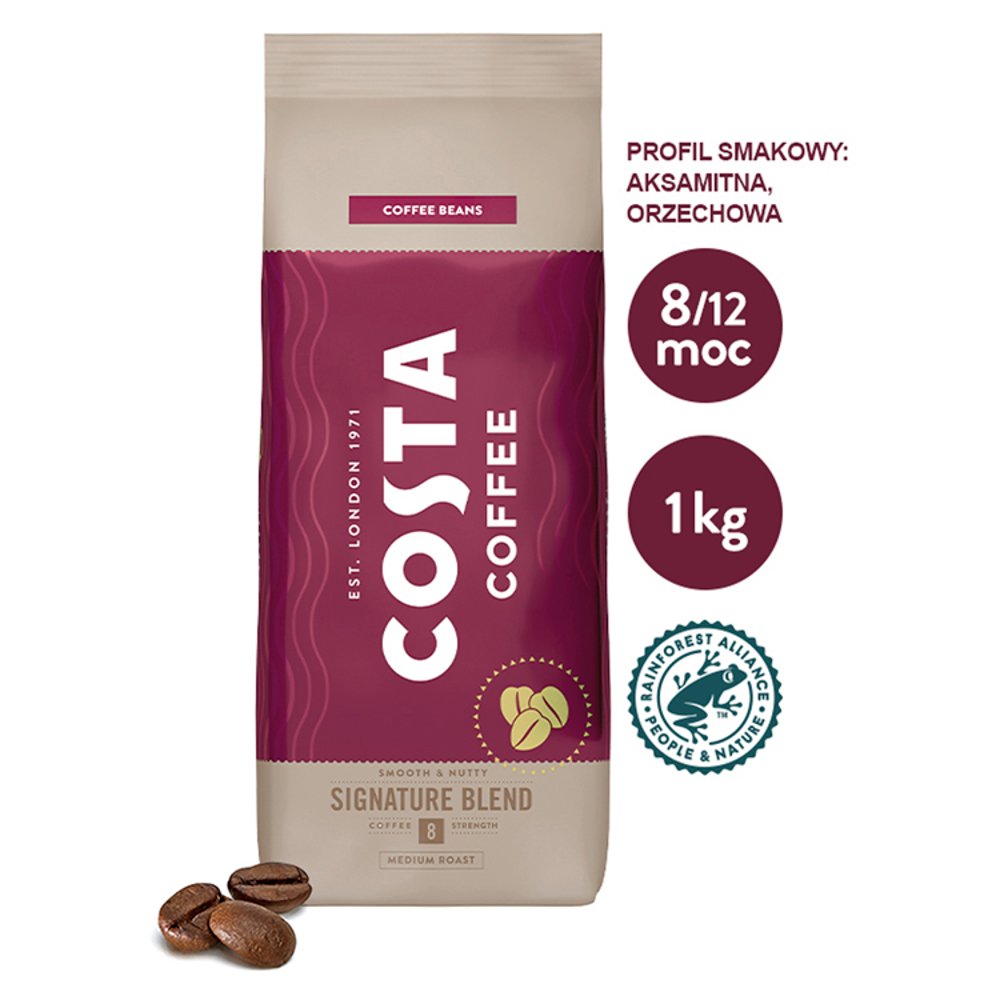 COSTA COFFEE Signature Blend Medium Roast Kawa palona ziarnista (3)