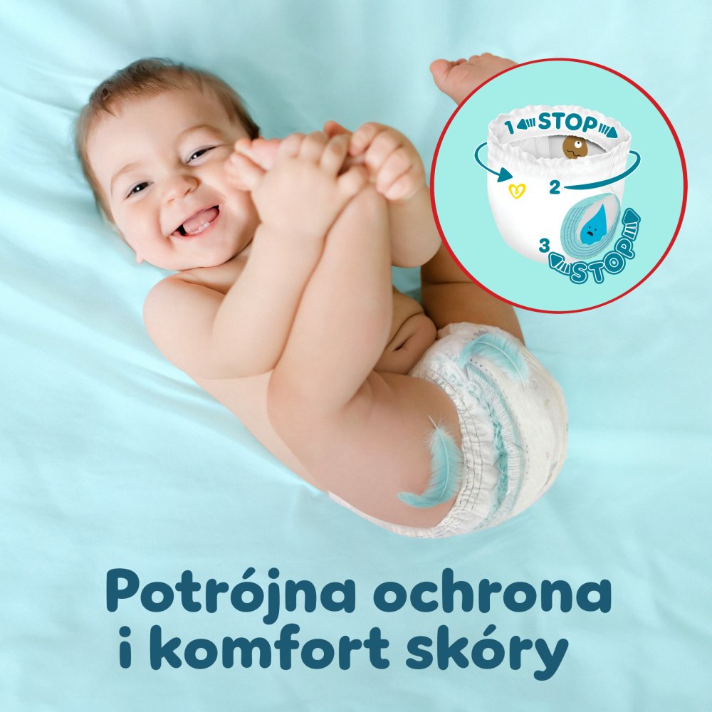 PAMPERS Premium Care Pants Pieluchomajtki rozmiar 3 (6-11 kg) (3)