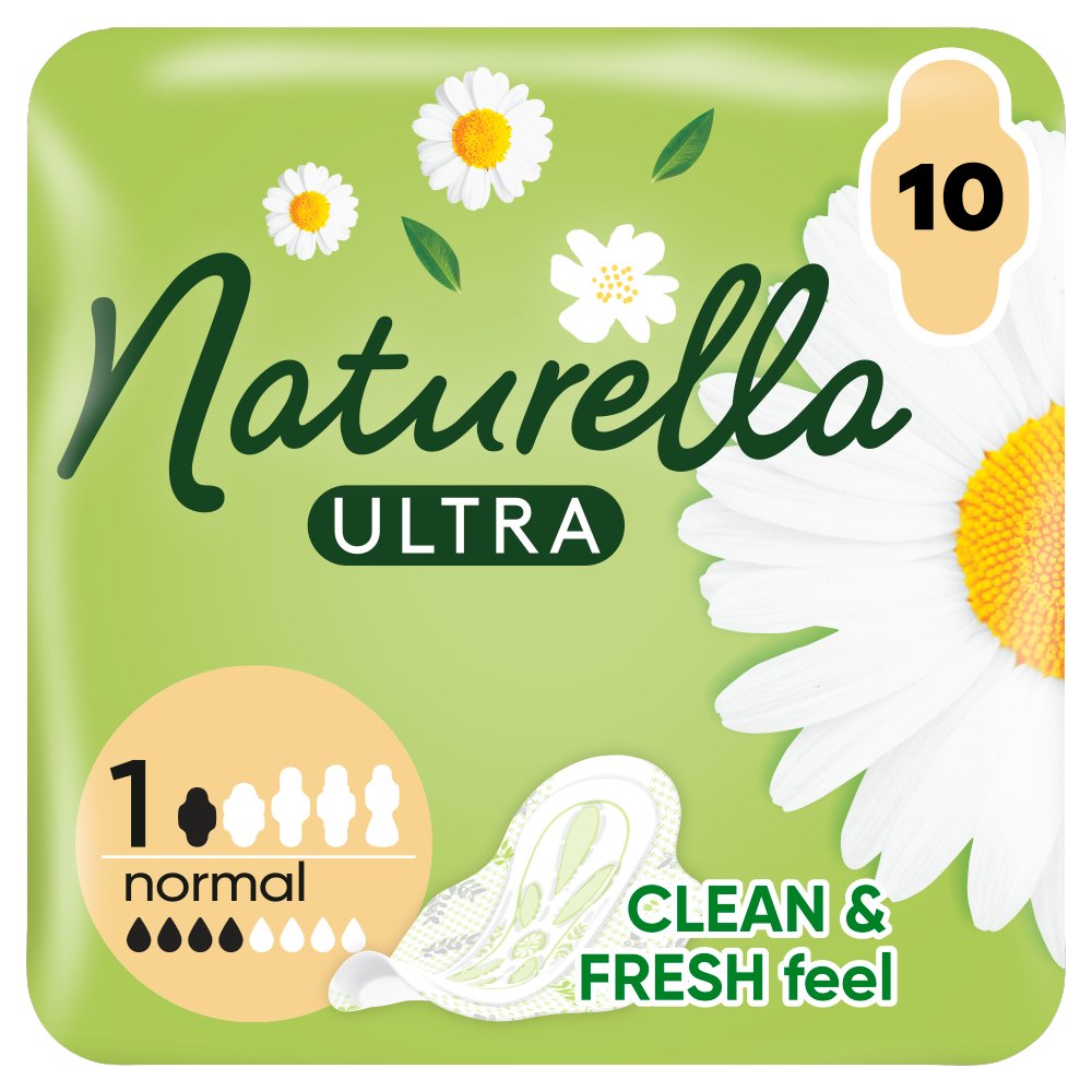 Naturella Ultra Normal Rozmiar 1 Podpaski ze skrzydełkami × 10 (6)