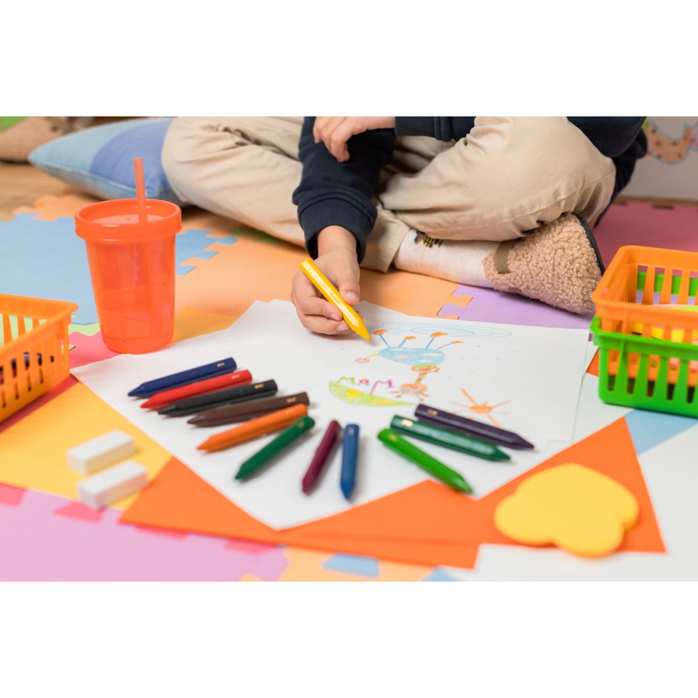 BIC KIDS Plastidecor Triangle Trójkątne kredki świecowe (7)