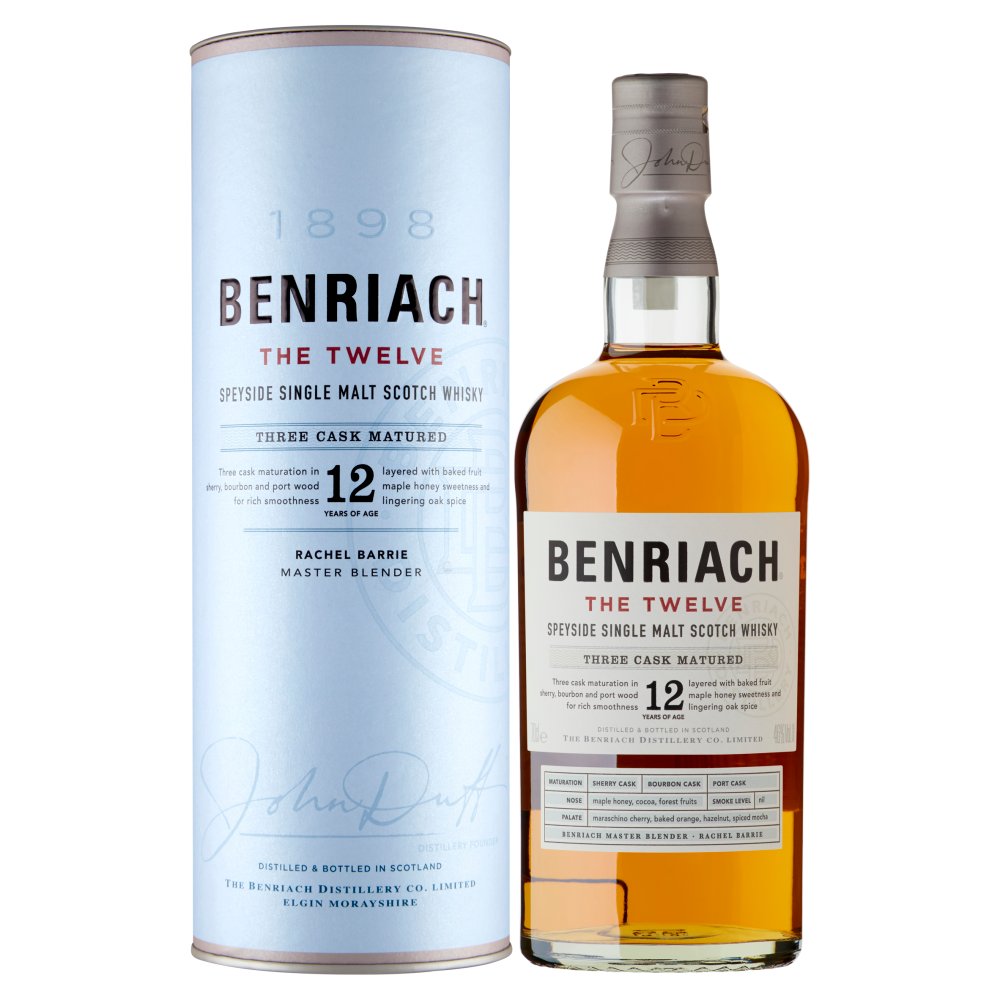 The BenRiach The Twelve Single Malt Scotch Whisky 700 ml (2)