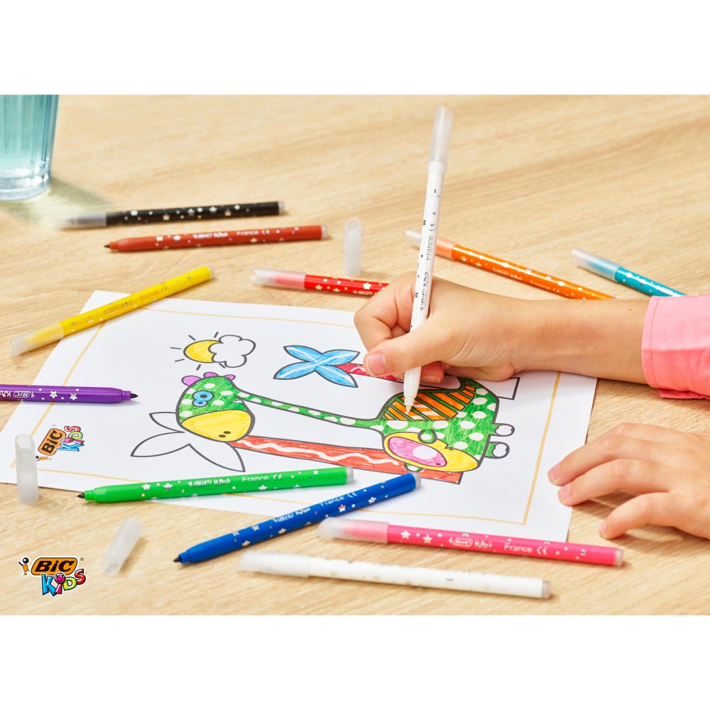 BIC KIDS Colour&Erase Flamastry i wymazywacze (2)