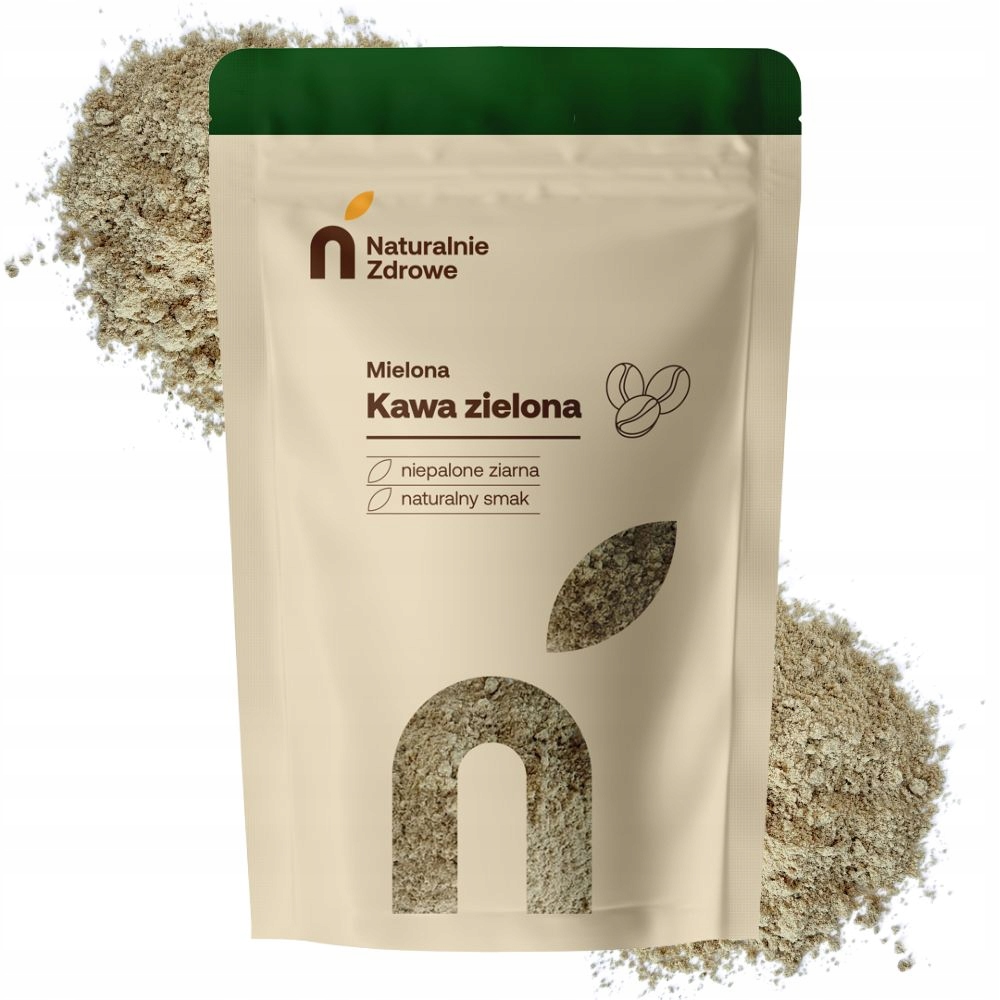 Kawa zielona Mielona Naturalnie Zdrowe 250g