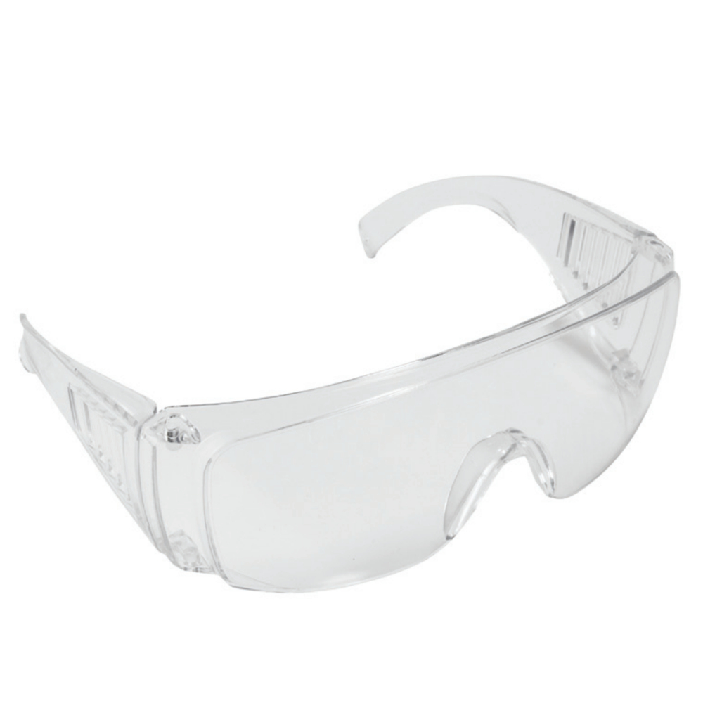 Okulary ochronne, poliwęglan, białe Okulary ochronne, poliwęglan, białe