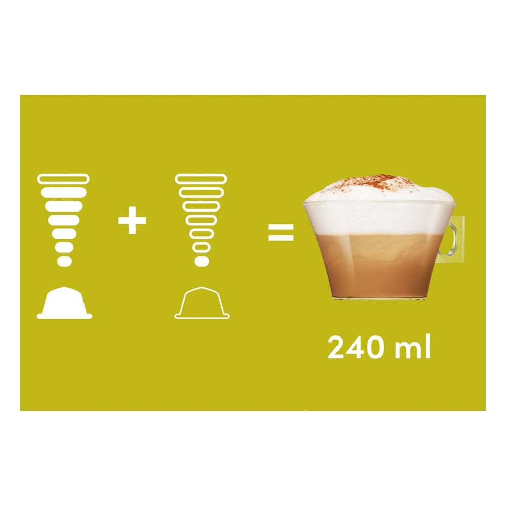 Nescafé Dolce Gusto Cappuccino Kawa w kapsułkach 186,4g (8x17g i 8x6,3g) (4)