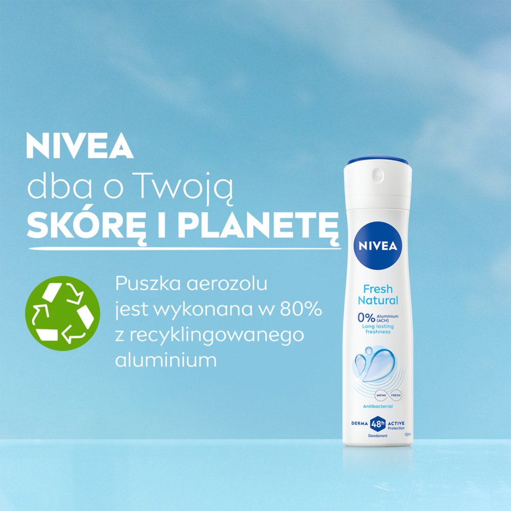 NIVEA Fresh Natural Dezodorant w aerozolu 150ml (5)